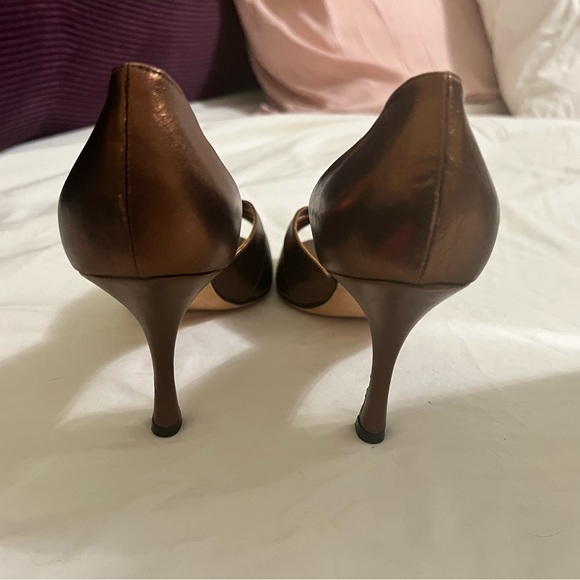 Monolo Blahnik copper heels. Size 41.5. - Picture 4 of 8